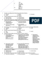 Soal TLJ XI 