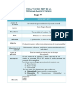 Ficha Tecnica Inventario de La Personalidad de Eysenck