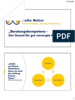 Handout Beratungskompetenz - Der Garant Für Gut Versorgte Kunden