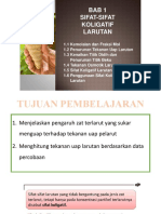 PPT Sifat Koligatif Larutan Kelas 12