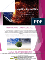 El Cambio Climatico