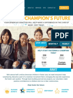 Foster A Champion'S Future: Donate