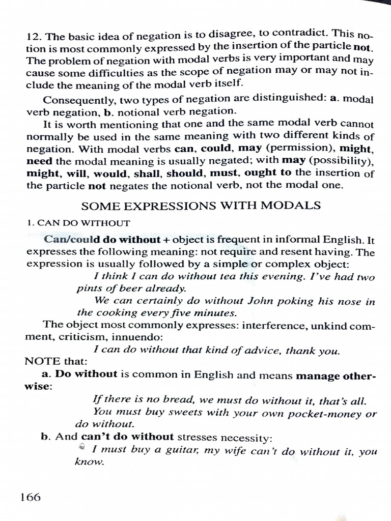Some Expressions With Modals: It, Know | PDF | Verb | English Language