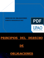 Principios Del Derecho de Obligaciones