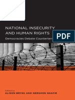 Alison Brysk, Gershon Shafir - National Insecurity and Human Rights