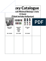 Luxy Catalogue: Tebus Murah Minimal Belanja 1 Juta (1 Item) (Tidak Berlaku Kelipatan)