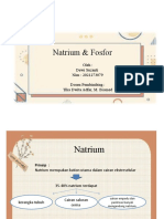 Natrium Dan Fosfor