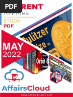 Current Affairs English Study PDF - May 2022 by AffairsCloud 1