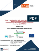 ENSIL 2015. Sensibilisation Gestion Déchets