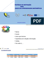 Melhoria da qualidade das aprendizagens matemáticas