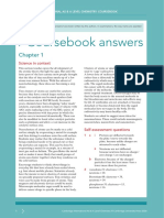 Coursebook Answers Chapter 1 Asal Chemistry