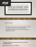 Lesson 3-Part I - Visual Basic 2008 Express