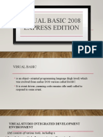 Lesson 3-Part I - Visual Basic 2008 Express