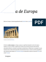 Cultura de Europa - Wikipedia, La Enciclopedia Libre