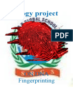 Biology Project: On Dna Fingerprinting