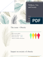 Obesity Impact Society Wellness