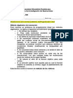 Practica de Metodologia de La Investigacion de Operaciones