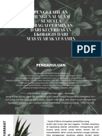 Pengetahuan Mengenai Alam Semesta Sebagai Cerminan Dari Kecerdasan Ekologis Dari Masayarakat Samin