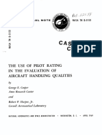 Case Copf7 LE: THE OF Pilot Rating IN THE Evaluation OF Aircraft Handling Qualities