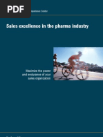 Sales Excellence in the Pharma Industry