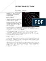 Planeta Excêntrico Pensa Que É Um Cometa