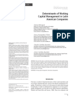 Determinantes de la gestión del capital de trabajo en Latinoamérica