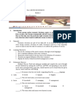 Eco1-MICRO ECONOMICS Module 1 Explains Key Concepts