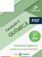 Fascículo - 2 - 3º - Ano - Química - (Substâncias Orgânicas - Estudos Dos Grupos Funcionais)