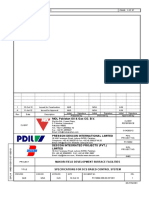 Pc12002-366-03-Sp-001, Rev 1 Specifications For Dcs Based Control System