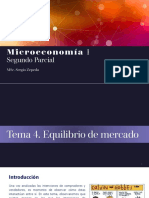 Tema 4. Equilibrio de Mercado