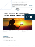 India - Here's How India Can Lead The World in Solar-Based Growth - World Economic Forum