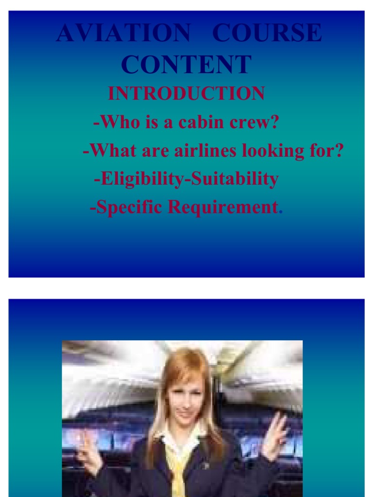 Presentation of Aviation PDF