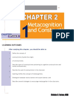 MODULE 2 PART 1 Metacognition and Constructivism