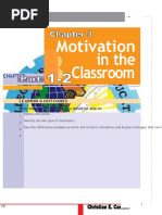 MODULE 3 PART 1 2 Motivation in The Classroom