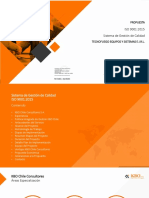 TECNOFUEGO EQUIPOS Y SISTEMAS E.I.R.L.- ISO 9001 - P1122