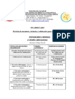 Calendário de encontros da IVC 2022