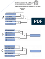 Fixture Futsal Varones 2022