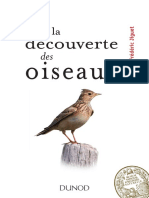 A La DÃ Â©couverte Des Oiseaux - Dunod