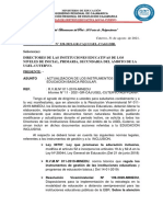 Oficio 228 2021 Actualizacion Instrumentos de Gestion 2021 Iiee