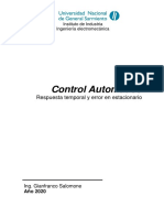 UNGS Control Automático 2020 - 03 Respuesta Temporal y Error en Estacionario