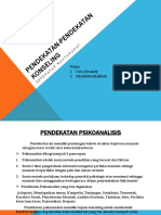 KOMUNIKASI INTERPERSONAL & PRAKTEK KONSELING KESEH - Materi6.Pendekatan-Pendekatan Konseling