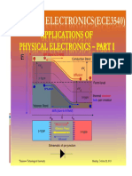 Physical Electronics Slides Applications of Physical Electronics Part 1
