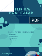 Delirium Hospitalar: Contribuições da Psicologia