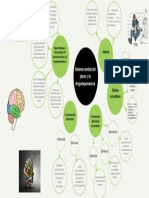 Mapa Mental Sistema Cerebral y La Drogodependencia