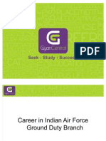 Career in Indian Air Force Ground Duty Branch