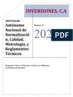 Plan de soporte y mantenimiento de la plataforma de telecomunicaciones de Sencamer