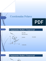 7 Cinemática de La Partícula - Componentes Radial y Transversal