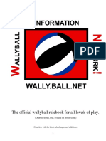 New Wallyball Rulebook 2012 Ver9
