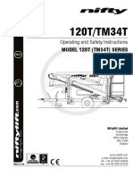 120T/TM34T: Operating and Safety Instructions Model 120T (Tm34T) Series