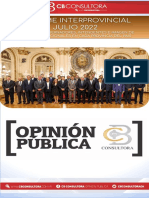 Julio 2022 - Ranking CB de Gobernadores, Intendentes e Imagen de Dirigentes Provincia Por Provincia